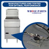 Whole Parts Upgraded Fryer Manual Reset Thermostat, Hi Limit Part# 60147801  Compatible with Select Pitco Fryers