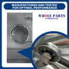 Upgraded Whole Parts Kit Resilient Ring PKG (2 PCs) Part# M4525P3P - Replacement & Compatible with Some Alliance Laundry Systems, Speed Queen, UniMac, Huebsch, Primus and IPSO Dryers