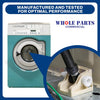 Upgraded Whole Parts Commercial Washer Shock Absorber Kit (4 PCs) Part# 472991308 - Replacement & Compatible with Some Electrolux/LaundryLux, Alliance-Als, Miele, Zanussi, Wascator Washing Machines