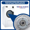 Upgraded Whole Parts Commercial Dryer Ball Bearing Assembly with Flange & Set Screws (5/8