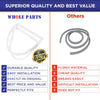 New WR14X10238 Refrigerator French Seal Gasket With Flap for GE