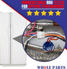 Whole Parts Upgraded Refrigerator Defrost Heater and Defrost Thermostat Assembly Part# WP61006116 - Replacement & Compatible with Some Maytag, Jenn-Air, Crosley, Magic Chef, Admiral Refrigerators