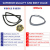 Whole Parts Refrigerator Freezer Door Seal Gasket (Black), Single Piece, Part# WR24X10079- Replacement & Compatible with Some GE Refrigerators