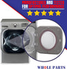 Whole Parts Dryer Door Seal Gasket Part# MDS62050802 - Replacement & Compatible with Some LG and Kenmore Dryers