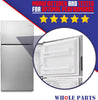 Whole Parts Refrigerator Fresh Food Door Seal Gasket (Magnetic Strip Inside, White) Part# WP12550109Q - Replacement and Compatible with Some Amana, Caloric and Kenmore Refrigerators