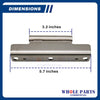 Whole Parts Upgraded Commercial Washer Door Hinge Part# 9955-029-002 Compatible with Select Dexter Heavy Duty Commercial Washing Machines