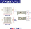 Whole Parts Dryer Heating Element Kit Part# 395583 - Replacement & Compatible with Some Fisher & Paykel Dryers