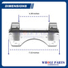 Whole Parts Commercial Washer Door Hinge Part# F190216P - Replacement and Compatible with Some Huebsch, Speed Queen, Unimac and IPSO Washing Machines