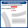 Whole Parts Commercial Washer Door Seal Gasket Part# 184202 - Replacement and Compatible with Some Wascomat Washing Machines