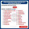Whole Parts Upgraded Fryer Manual Reset Thermostat, Hi Limit Part# 60147801  Compatible with Select Pitco Fryers