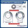 Upgraded Whole Parts Commercial Dryer Ball Bearing Assembly with Flange & Set Screws (5/8