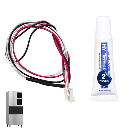 Whole Parts Upgraded Ice Machine Thermistor Kit Part# 429006-03 Compatible with Select Hoshizaki and Lancer Ice Machines and Refrigeration Equipments