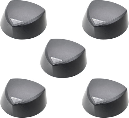 Whole Parts Range Oven Stove Cooktop Burner Knob (5 PCs) Part# 72731 - Replacement & Compatible with Some Dacor Ranges or Ovens