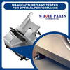 Upgraded Whole Parts Commercial Slicer Standard Low Rubber Foot Kit Part# 60378024100 - Replacement & Compatible with Some Bizerba Slicers