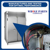 Whole Parts Upgraded Refrigeration Equipment Thermal Fuse Part#337-31075-00 Compatible with Select Traulsen Commercial Refrigeration and Other Food Service Equipments