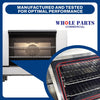 Upgraded Whole Parts Convection Oven Door Seal Part# M232666 - Replacement & Compatible with Some Moffat Ovens