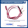 Whole Parts Upgraded Ice Machine Thermistor Kit, KM / Flaker, Part# SP-5672 Compatible with Select Hoshizaki Ice Machines and Refrigeration Equipments