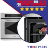 Whole Parts Range Oven Door Seal Gasket (Including 21 Clips) Part# 8304493 - Replacement and Compatible with Some Kitchen Aid Ranges or Ovens