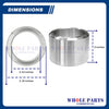 Washer Sleeve SS Shaft Seal 2SP W/C35 Part# F8312003P- Replacement & Compatible with Some Speed Queen Washing Machines