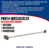 Whole Parts Upgraded Refrigerator Fresh Food Defrost Heater Part# WR51X10132 - Replacement & Compatible with Some GE Refrigerators
