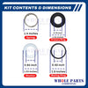 Upgraded Whole Parts Ice Machine Ice Making Unit Seal Kit Part# R345A0503 - Replacement & Compatible with Some Hoshizaki Ice Makers