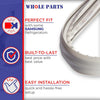 Whole Parts Refrigerator Fresh Food French Door Seal Gasket (Gray) Part# DA97-05253R - Replacement & Compatible with Some Samsung Refrigerators