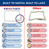 Whole Parts Upgraded Grey Refrigerator Door Gasket Part# 5304523138 | Compatible with Select Frigidaire Refrigerators