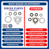 Commecial Washer Bearing Kit 40mm WE55 WE73 WE95 - Replacement & Compatible with Some IPSO Washing Machines