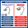 Upgraded Whole Parts Refrigerator Defrost Thermistor/Thermostat 55 Svce Part# 7006594 - Replacement & Compatible with Some Sub-Zero Refrigerators