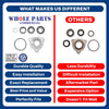 Commercial Washer Bearing Kit 40mm HC60 HC65 HC75 HC100 WF65 WF75 WF100 WFF65 WFF75 WFF100 - Replacement & Compatible with Some IPSO Washing Machines