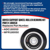 Whole Parts SL20/31 2″ Dryer Support Wheel Roller Bearing Kit Part# 180050 - Replacement & Compatible with Some ADC (American Dryer Company) Dryers