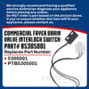 Upgraded Whole Parts Fryer Drain Valve Interlock Switch Part# B5305001 - Replacement & Compatible with Some Pitco Fryers