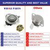 Whole Parts Dryer Manual Reset Thermostat Part# 395155- Replacement & Compatible with Some Fisher & Paykel Dryers