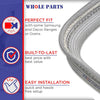 Whole Parts Range Oven Svc-Door Seal Gasket (With Hard Frame), Part# DE81-09947A - Replacement & Compatible with Some Samsung and Dacor Ranges or Ovens