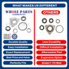 Commercial Washer Bearing Kit 58mm WE110 WE132 WE165 - Replacement & Compatible with Some IPSO Washing Machines
