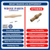 Upgraded Whole Parts Pizza Oven Door Handle Kit Part# 71884 - Replacement & Compatible with Some Marsal & Sons and Blodgett Pizza Ovens