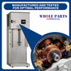 Upgraded Whole Parts 3/4 HP Motor Brush Set (2 PCs) Part# HC150878 - Replacement & Compatible with Some H.C. Duke & Son and Electro Freeze Motors