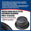 Whole Parts Commercial Washer Drain Valve Piston Diaphragm/Membrane Part# 471819501 - Replacement and Compatible with Some Wascomat and Electrolux Professional Washing Machines