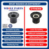 Upgraded Whole Parts Soft Serve Machine Rear Auger Seal with Insert Part# 666786 - Replacement & Compatible with Some Stoelting Ice Cream Machines