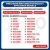 Upgraded Whole Parts Commercial Washer Bearing Kit Part# 991313 - Replacement & Compatible with Some Wascomat and Electrolux-ELS Washing Machines