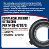 Upgraded Whole Parts Mix Arm/Outer Seal Part# 00-479070 - Replacement & Compatible with Some Hobart Mixers or Grinder Mixers