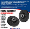 Upgraded Whole Parts Dryer Drum Support Rollers (2 PCs) Part# D510708P - Replacement & Compatible with Some Speed Queen and Alliance Dryers