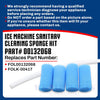 Whole Parts Ice Machine Sanitary Cleaning Sponge Kit Part# 00132068 - Replacement & Compatible with Some Follett Ice Machines