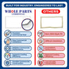 Upgraded Whole Parts Reach-In Refrigerator Full Door Gasket (Grey) Part# 1708801 - Replacement & Compatible with Some Delfield Refrigerators