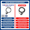 Whole Parts Commercial Dryer Magnetic Reed Switch Part# 487027449 - Replacement & Compatible with Some Wascomat and Electrolux Dryers