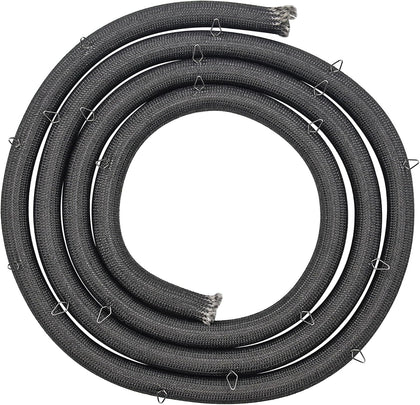 Upgraded Whole Parts Range Oven Door Seal Gasket (20 Mounting Clips) Part# W11542153 - Replacement & Compatible with Some Whirlpool, Maytag, Crosley, Kenmore, Amana, Magic Chef and Roper Ovens