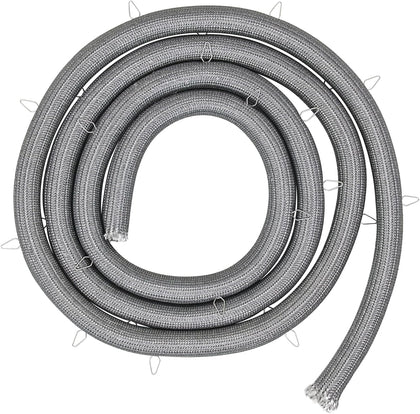 Whole Parts Range Oven Door Seal Gasket (including 24 Mounting Clips) Part# 00487240 - Replacement and Compatible with Some Thermador and Bosch Ranges or Ovens