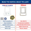 Whole Parts RV Refrigerator Double Door Replacement Gasket Kit Part# 3108704382 - Replacement & Compatible with Some Dometic RV Refrigerators