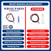 Whole Parts Upgraded Ice Machine Thermistor Kit Part# 429006-03 Compatible with Select Hoshizaki and Lancer Ice Machines and Refrigeration Equipments
