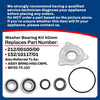 Commercial Washer Bearing Kit 40mm HC60 HC65 HC75 HC100 WF65 WF75 WF100 WFF65 WFF75 WFF100 - Replacement & Compatible with Some IPSO Washing Machines